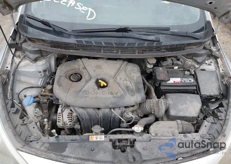 2015 Kia Forte Lx из США, поврежденный, VIN KNAFX4A68F5280226